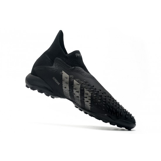 Adidas Predator Freak TF Soccer Cleats Black Gray