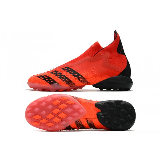 Adidas Predator Freak TF Soccer Cleats Black Orange