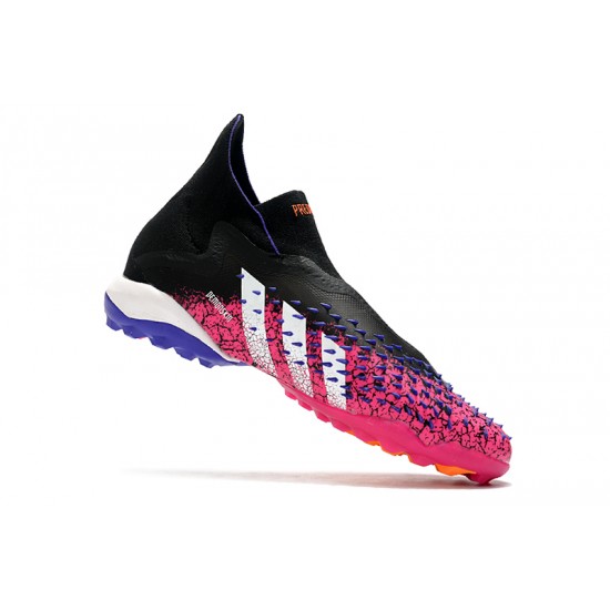 Adidas Predator Freak TF Soccer Cleats Black Pink