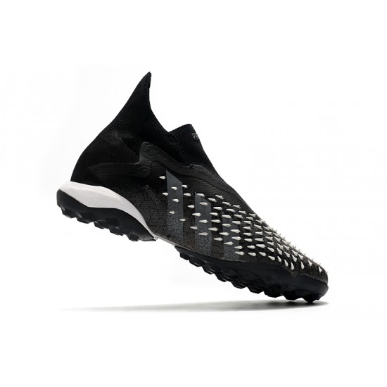 Adidas Predator Freak TF Soccer Cleats Black White