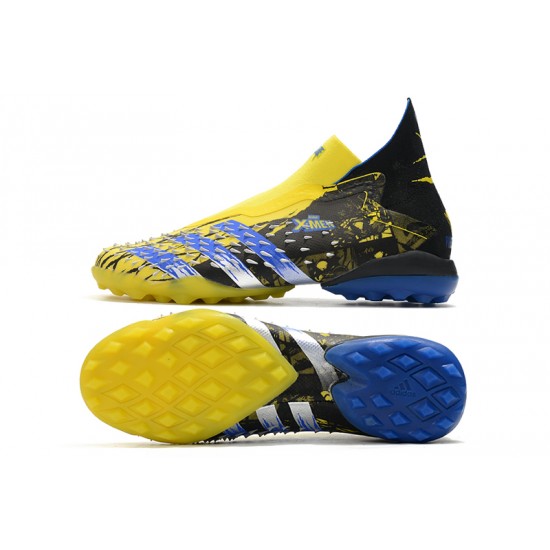 Adidas Predator Freak TF Soccer Cleats Black Yellow