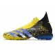 Adidas Predator Freak TF Soccer Cleats Black Yellow