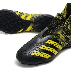 Adidas Predator Freak TF Soccer Cleats Black Yellow