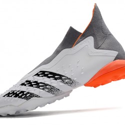 Adidas Predator Freak TF Soccer Cleats Gray Orange