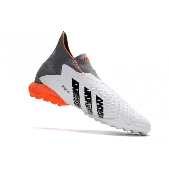 Adidas Predator Freak TF Soccer Cleats Gray Orange