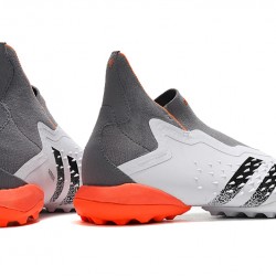 Adidas Predator Freak TF Soccer Cleats Gray Orange