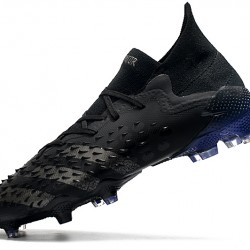 Adidas Predator Freak.1 FG Soccer Cleats Gray And Black Blue