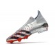 Adidas Predator Freak.1 FG Soccer Cleats Gray And Red