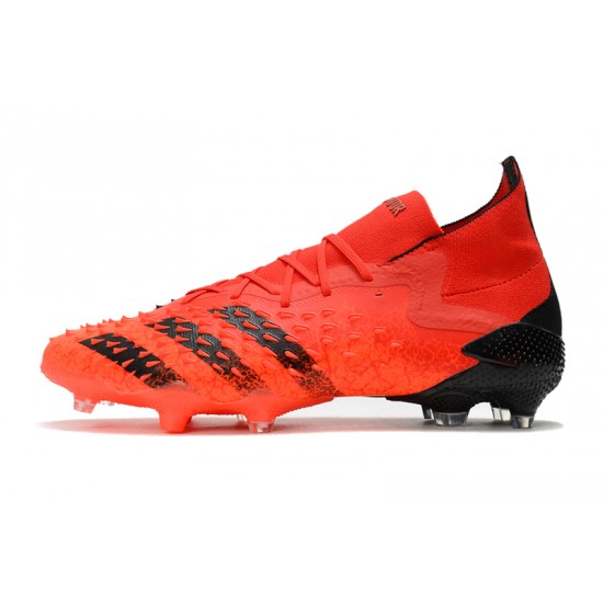 Adidas Predator Freak.1 FG Soccer Cleats Red