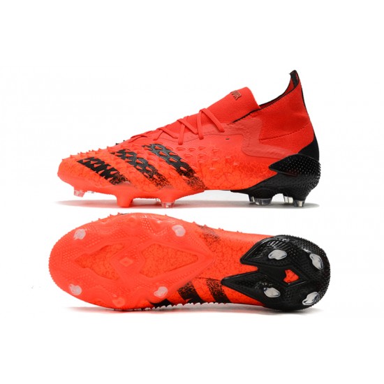 Adidas Predator Freak.1 FG Soccer Cleats Red