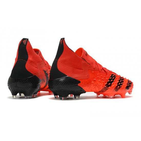 Adidas Predator Freak.1 FG Soccer Cleats Red