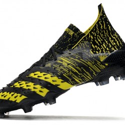 Adidas Predator Freak.1 FG Soccer Cleats Yellow And Black