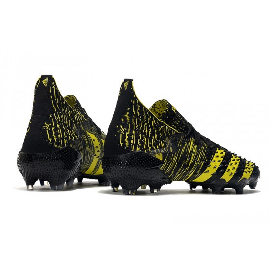 Adidas Predator Freak.1 FG Soccer Cleats Yellow And Black