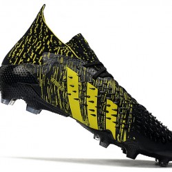 Adidas Predator Freak.1 FG Soccer Cleats Yellow And Black