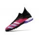 Adidas Predator Freak.3 Laceless TF Soccer Cleats Black And Pink