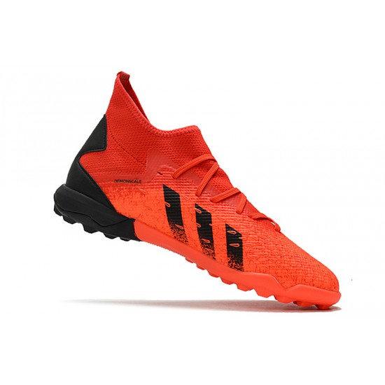 Adidas Predator Freak.3 TF Soccer Cleats Black Orange