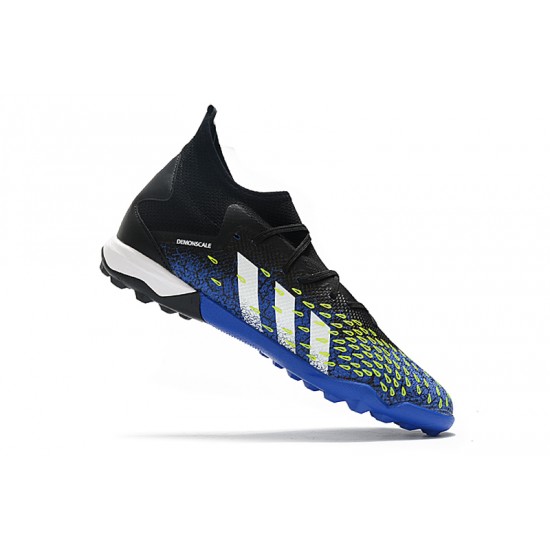 Adidas Predator Freak.3 TF Soccer Cleats Blue Black