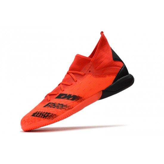 Adidas Predator Freak.3 TF Soccer Cleats Orange Black