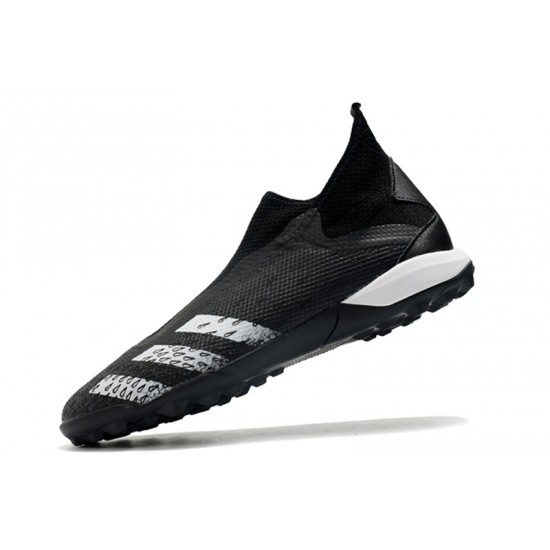 Adidas Predator Freak3 Laceless TF Soccer Cleats Black