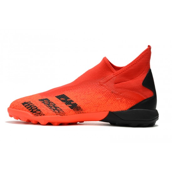 Adidas Predator Freak3 Laceless TF Soccer Cleats Orange