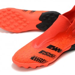 Adidas Predator Freak3 Laceless TF Soccer Cleats Orange