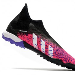 Adidas Predator Freak3 Laceless TF Soccer Cleats Pink