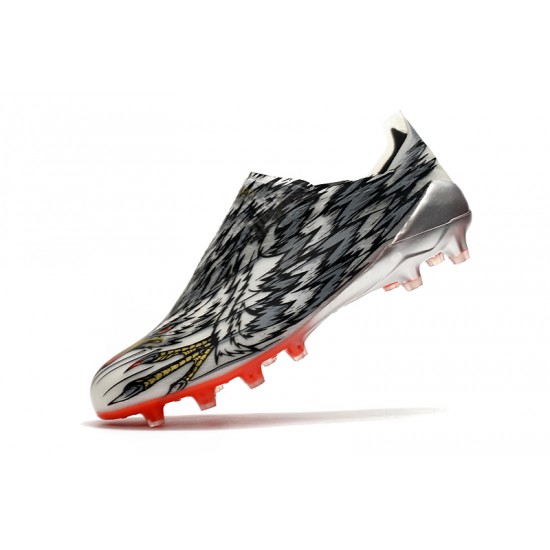 Adidas X Ghosted AG Soccer Cleats Black Red