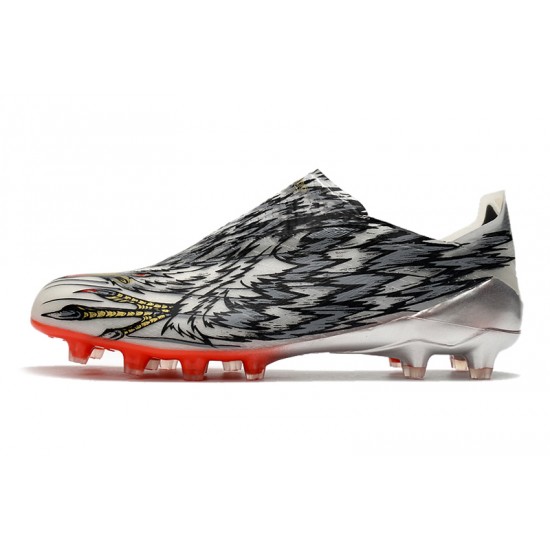 Adidas X Ghosted AG Soccer Cleats Black Red
