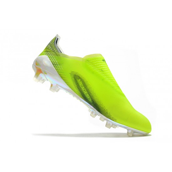 Adidas X Ghosted AG Soccer Cleats Green White