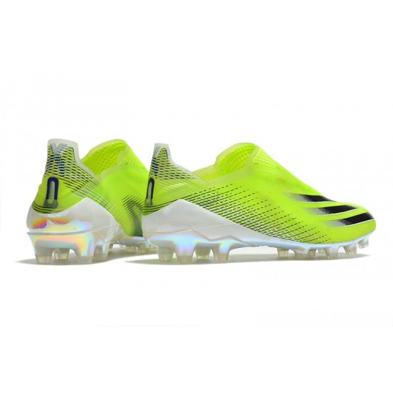 Adidas X Ghosted AG Soccer Cleats Green White