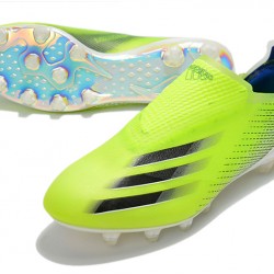 Adidas X Ghosted AG Soccer Cleats Green White