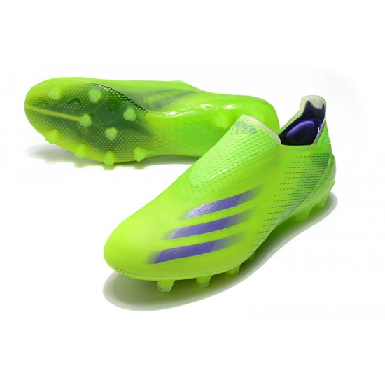 Adidas X Ghosted AG Soccer Cleats Green