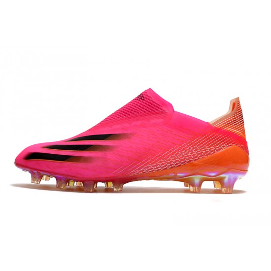 Adidas X Ghosted AG Soccer Cleats Pink