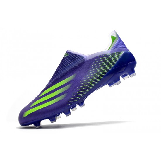 Adidas X Ghosted AG Soccer Cleats Purple