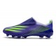 Adidas X Ghosted AG Soccer Cleats Purple