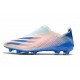 Adidas X Ghosted AG Soccer Cleats White Blue