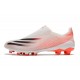 Adidas X Ghosted AG Soccer Cleats White Orange