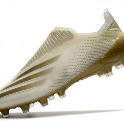 Adidas X Ghosted AG Soccer Cleats Yellow