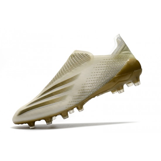 Adidas X Ghosted AG Soccer Cleats Yellow