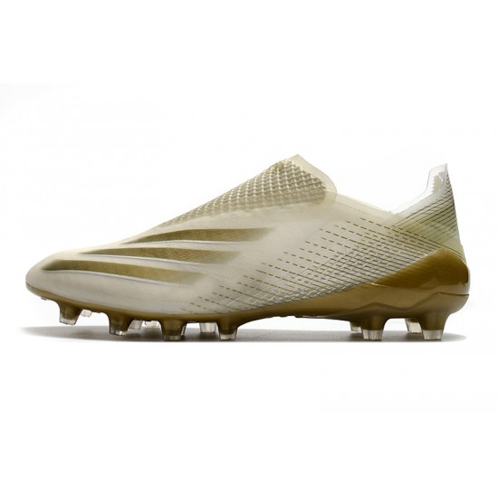 Adidas X Ghosted AG Soccer Cleats Yellow