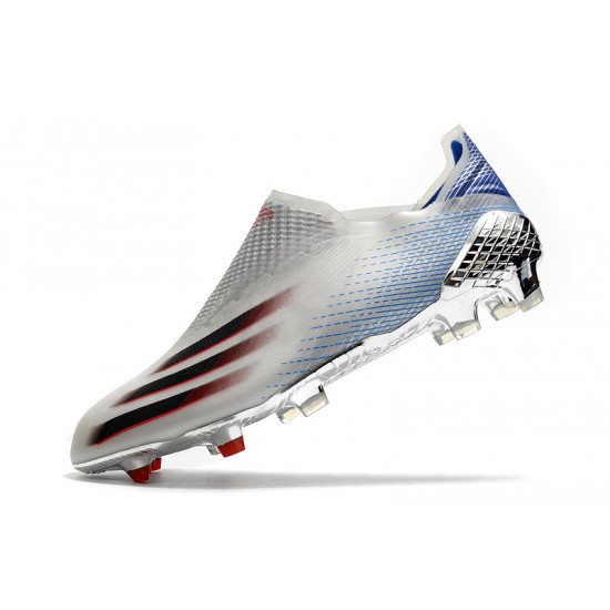 Adidas X Ghosted FG Soccer Cleats Blue White