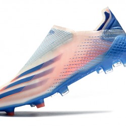 Adidas X Ghosted FG Soccer Cleats Orange Blue