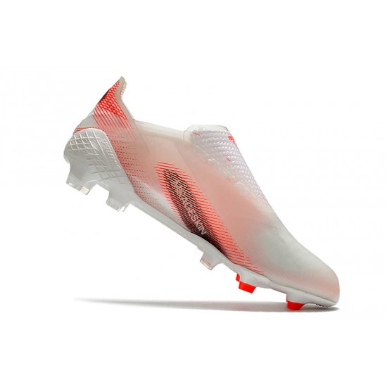Adidas X Ghosted FG Soccer Cleats Orange White