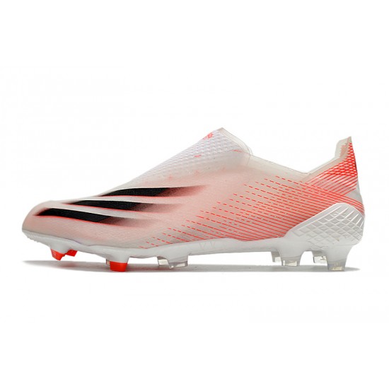 Adidas X Ghosted FG Soccer Cleats Orange White