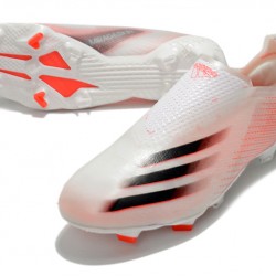 Adidas X Ghosted FG Soccer Cleats Orange White