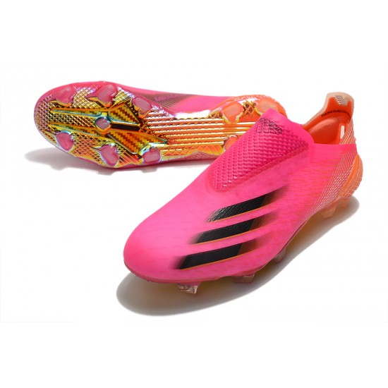 Adidas X Ghosted FG Soccer Cleats Pink