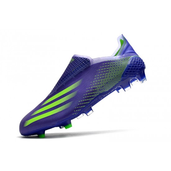 Adidas X Ghosted FG Soccer Cleats Purple