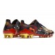 Adidas X Ghosted.1 AG Soccer Cleats Black Red