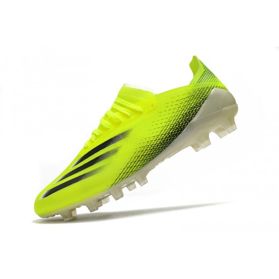 Adidas X Ghosted.1 AG Soccer Cleats Green Brown