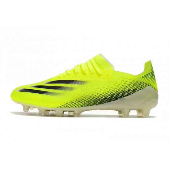 Adidas X Ghosted.1 AG Soccer Cleats Green Brown